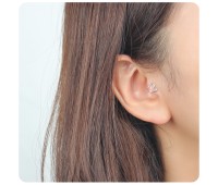 Plain Heart Tragus Cuff TRP-1801